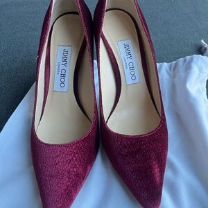 Reed Velvet Jimmy Choo Pumps